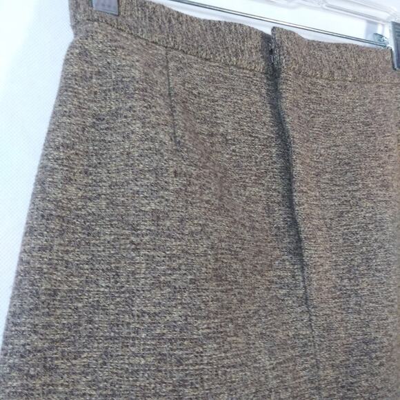 Snidel Beige Tan Tweed Mini Office Chic Size 0 - Picture 3 of 6